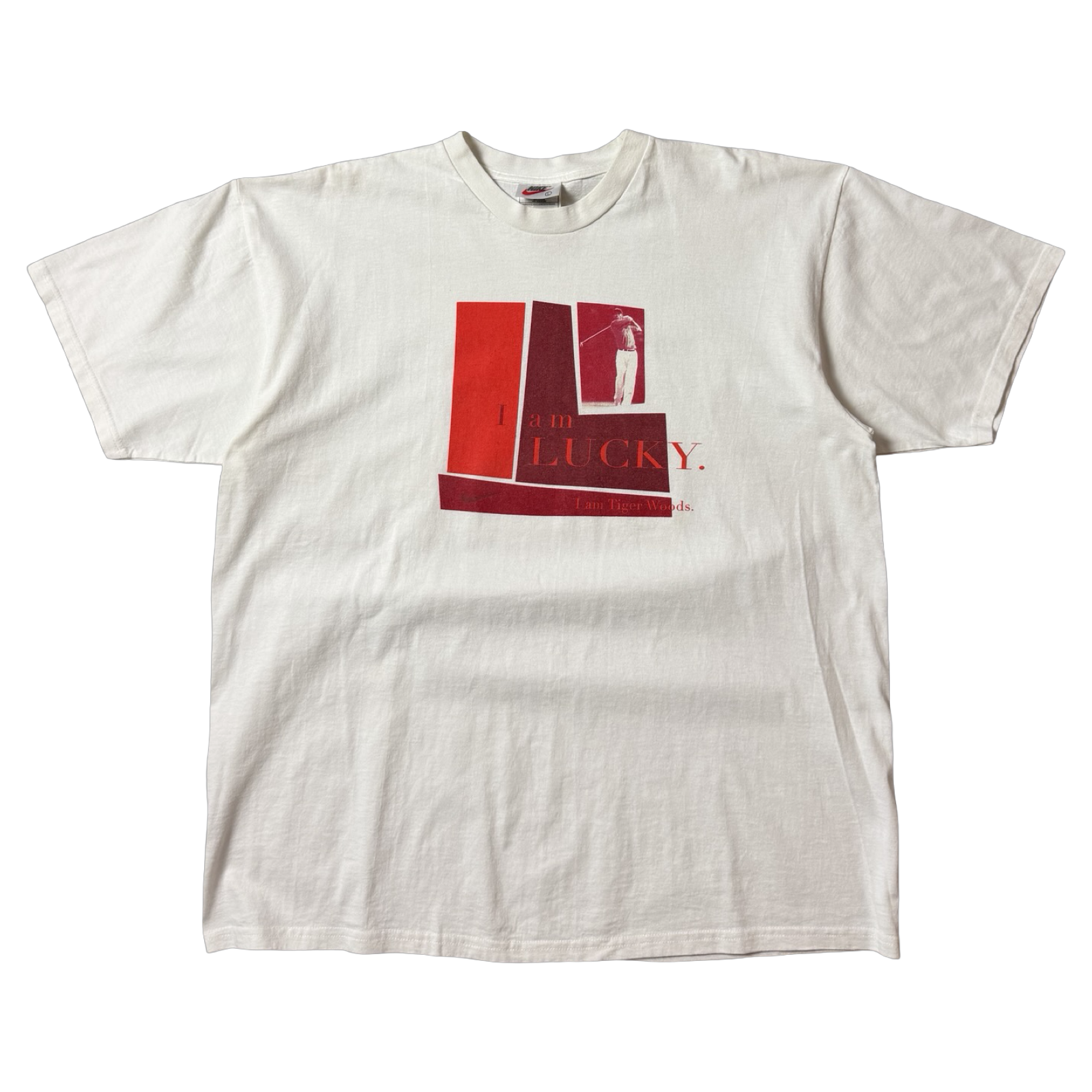 Vintage Nike Tiger Woods Tee White