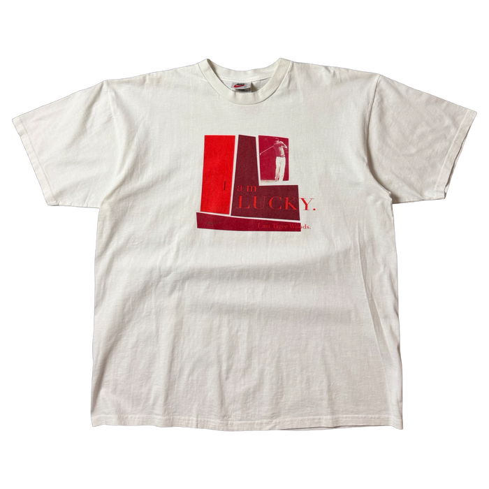 Vintage Nike Tiger Woods Tee White | Vitnage Clothing Store Canada