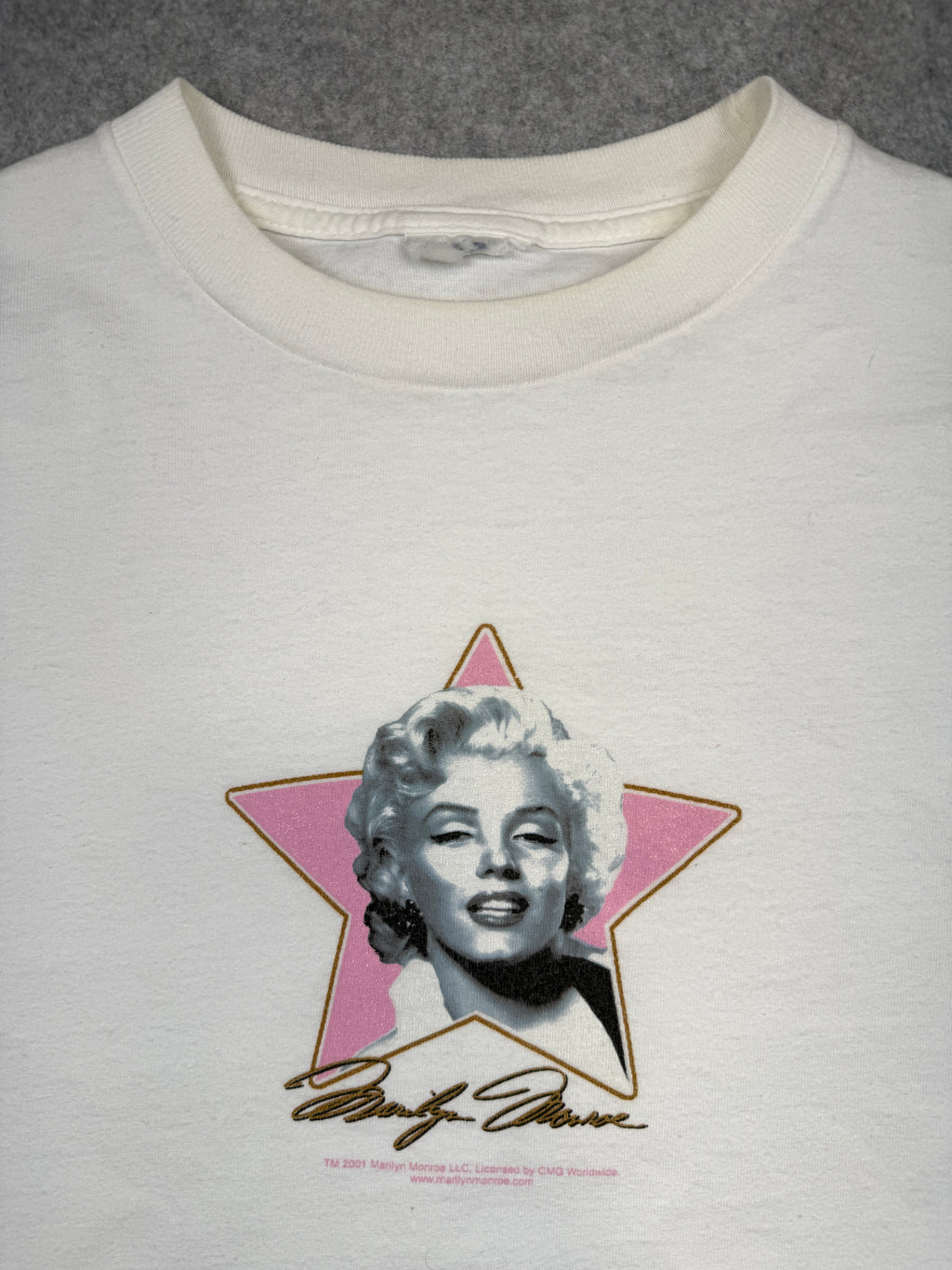 Vintage Marilyn Monroe Star Tee White