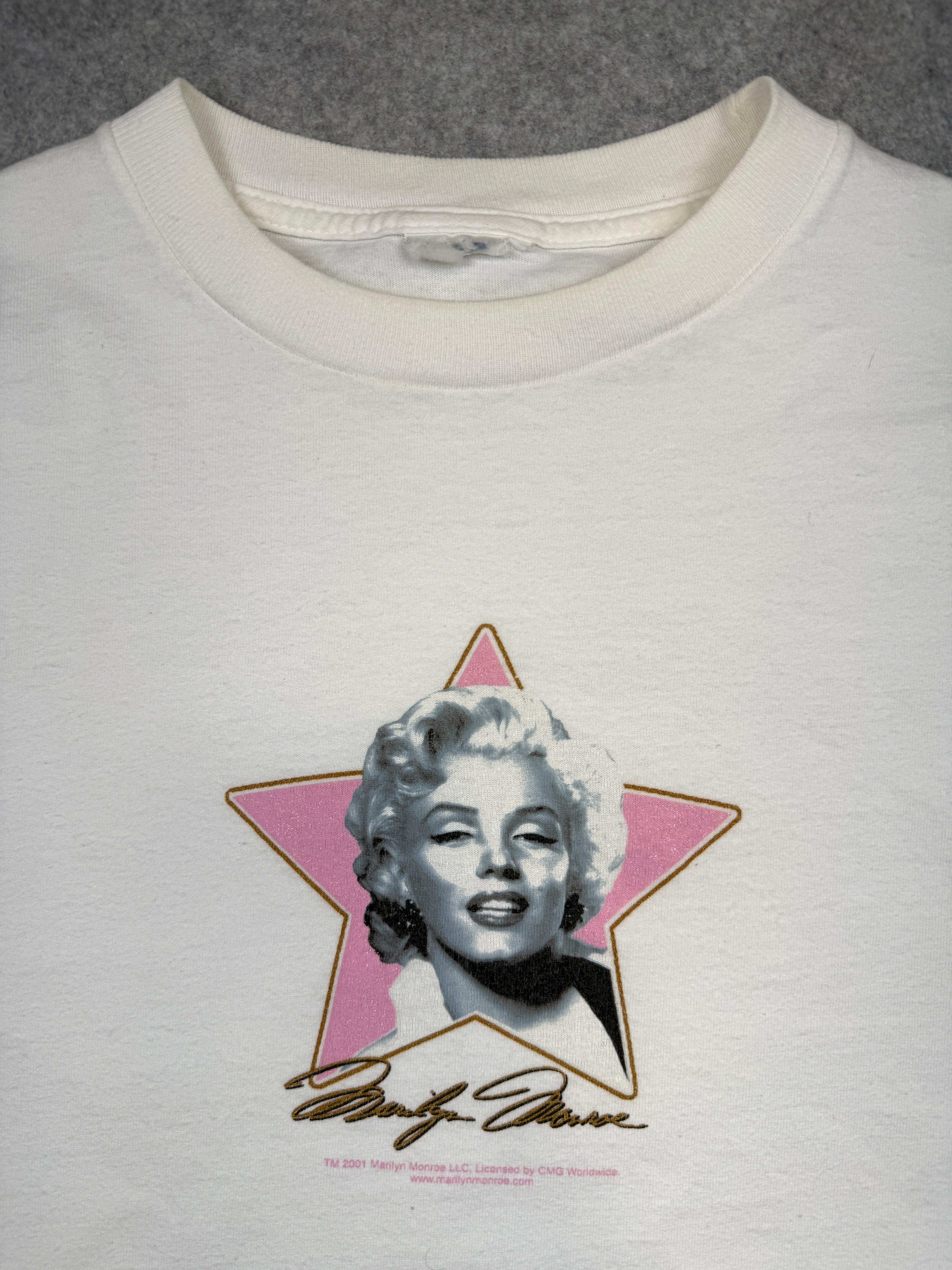 Vintage Marilyn Monroe Star Tee White