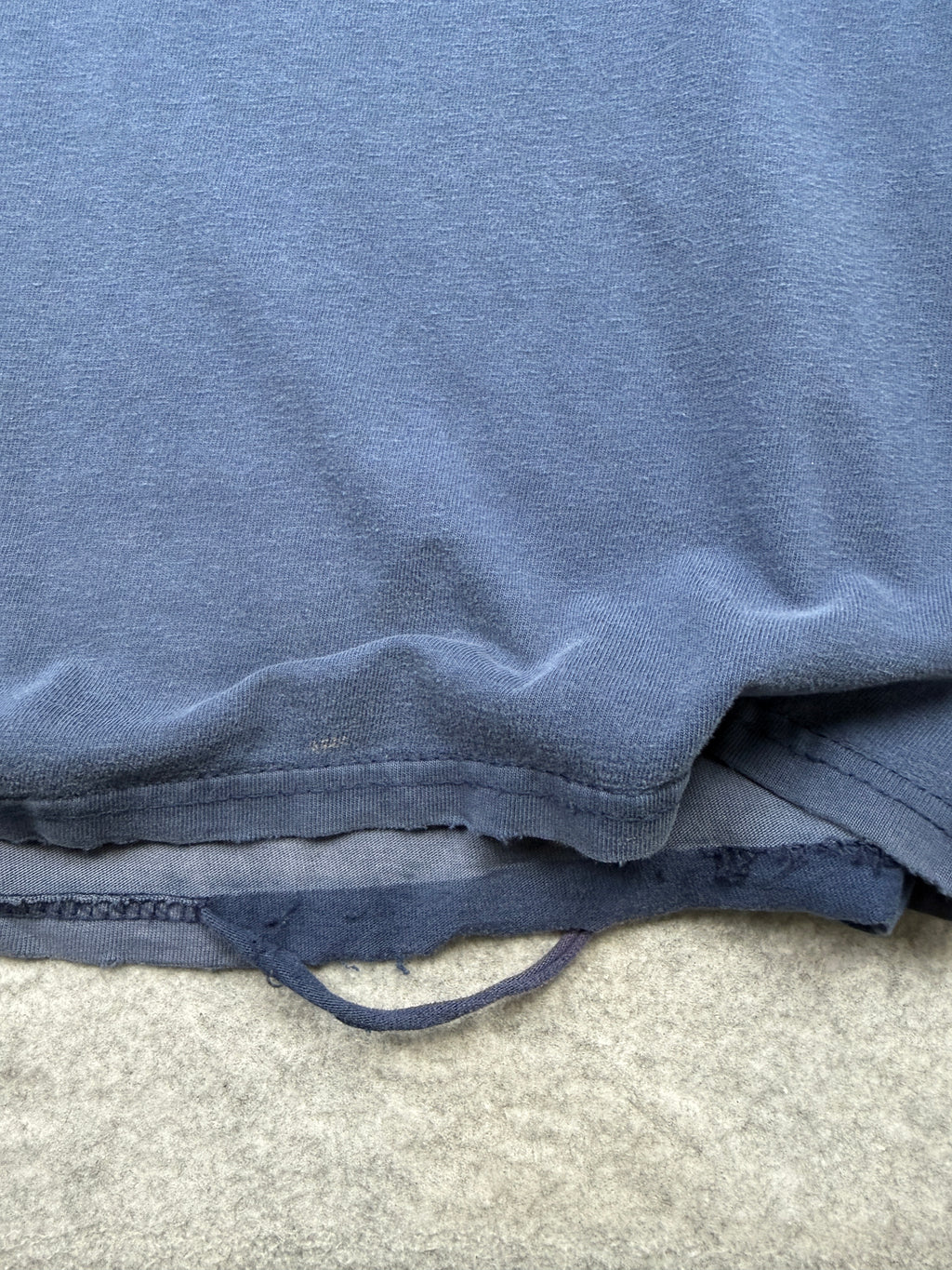 Vintage Spam Logo Tee Navy