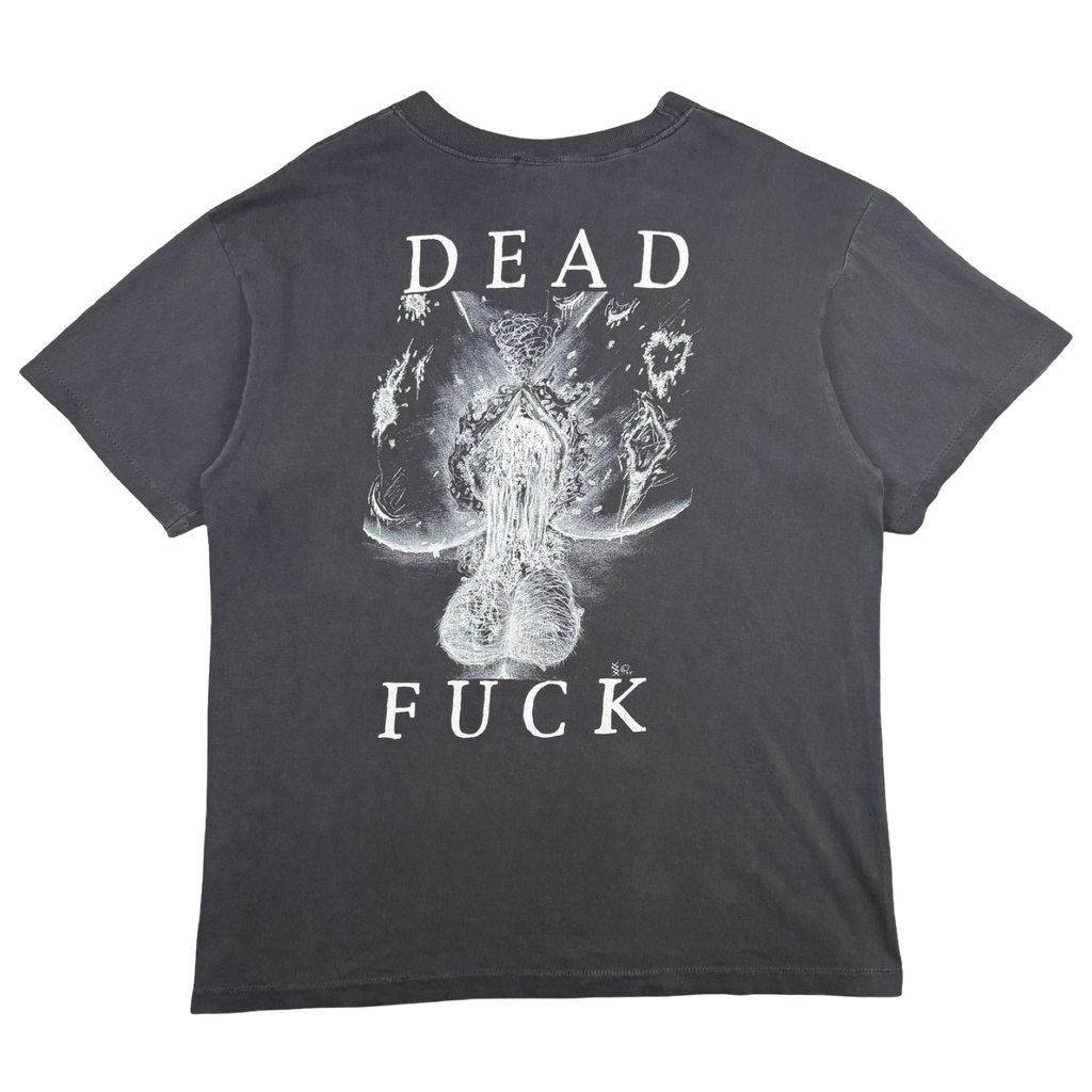 Vintage 90's Sickness Dead F*ck Tee Black