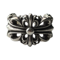 Chrome Hearts Double Floral Cross Ring 11
