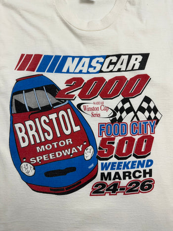 (L) Vintage 2000s Winston Cup Series Tee White