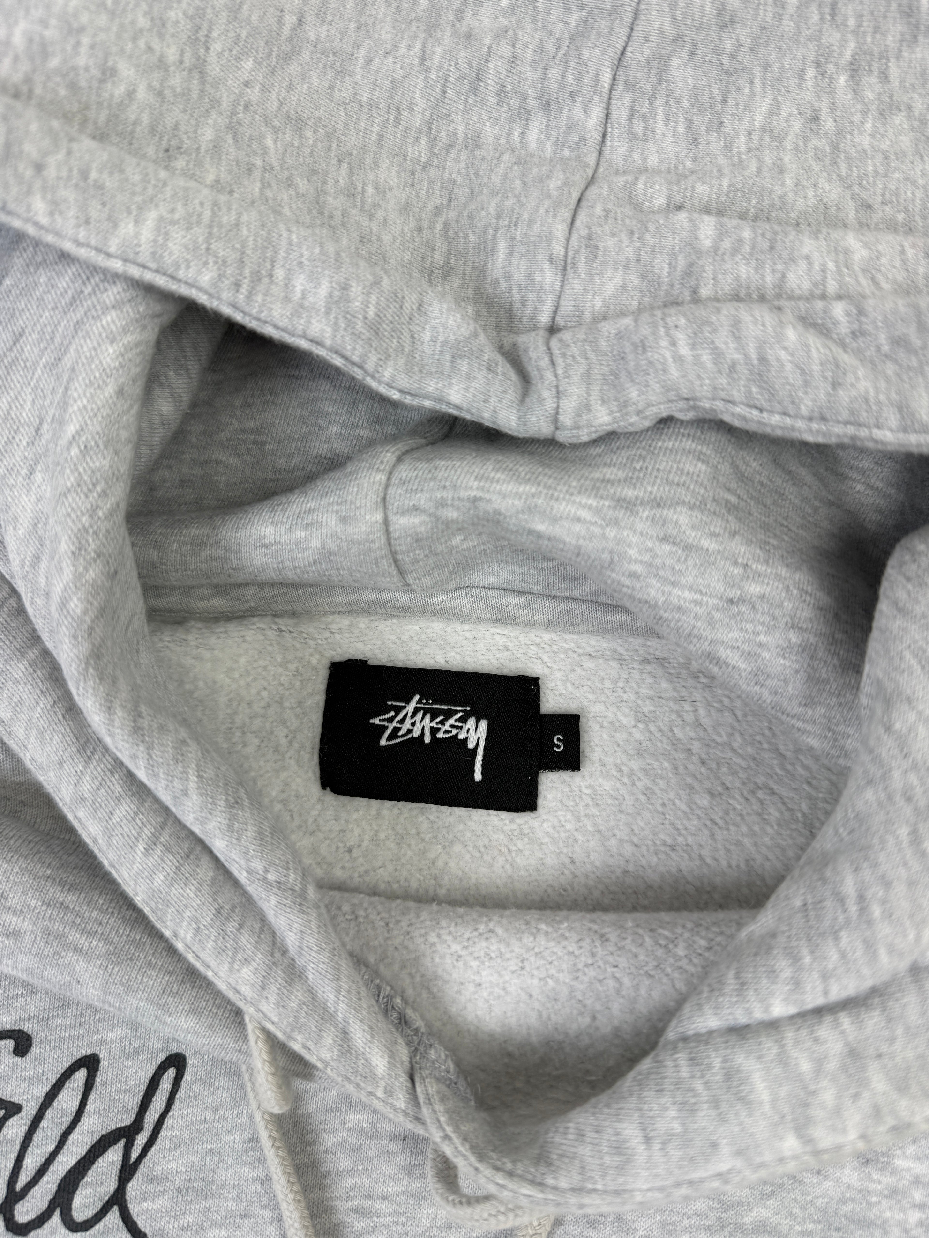 Stussy NYC World Tribe Hoodie Grey (USED)