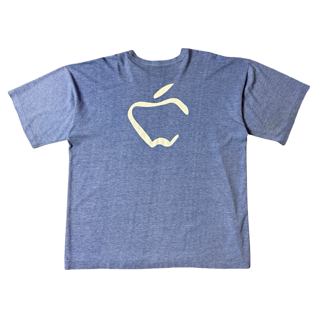 Vintage Apple Bootleg Tee Faded Blue