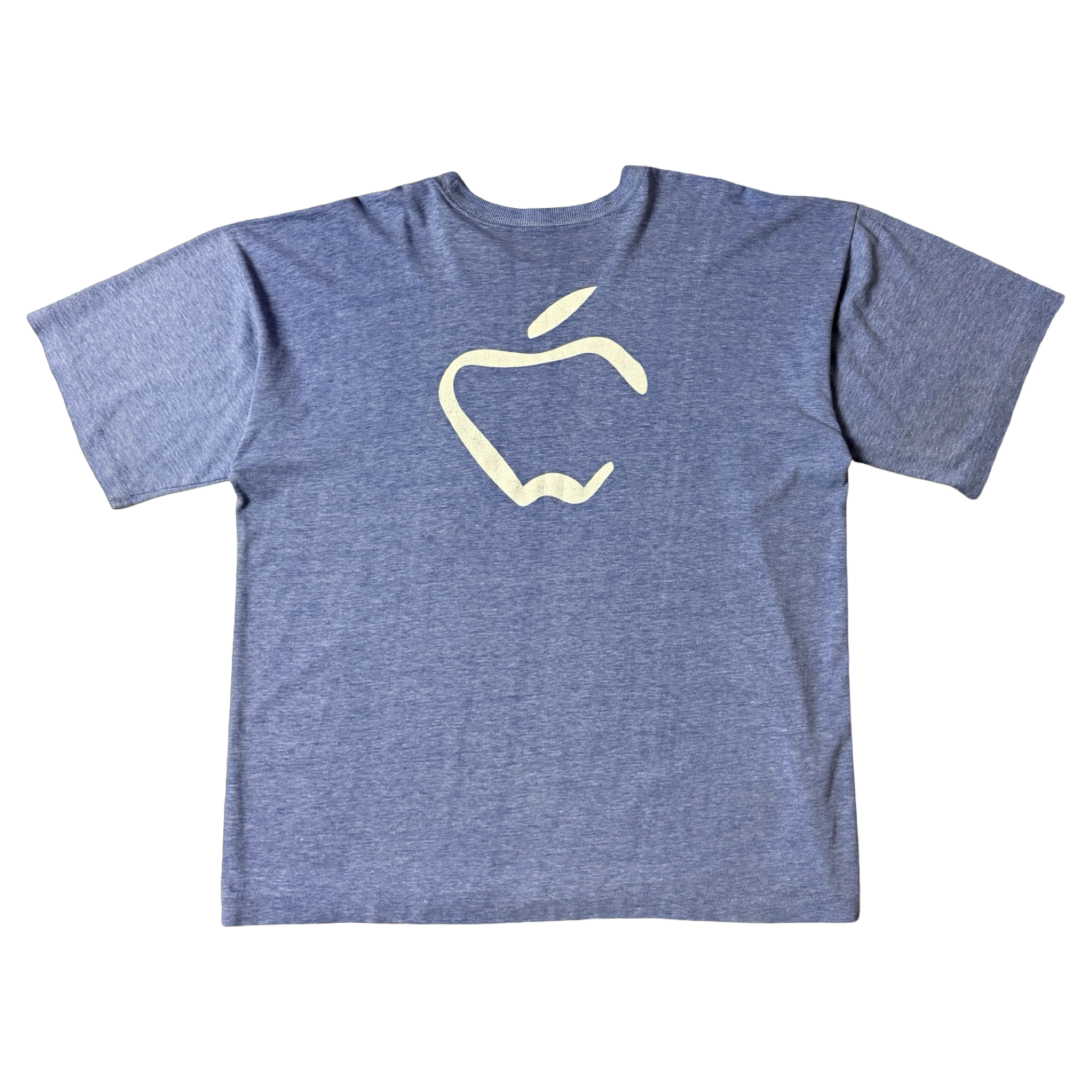 Vintage Apple Bootleg Tee Faded Blue