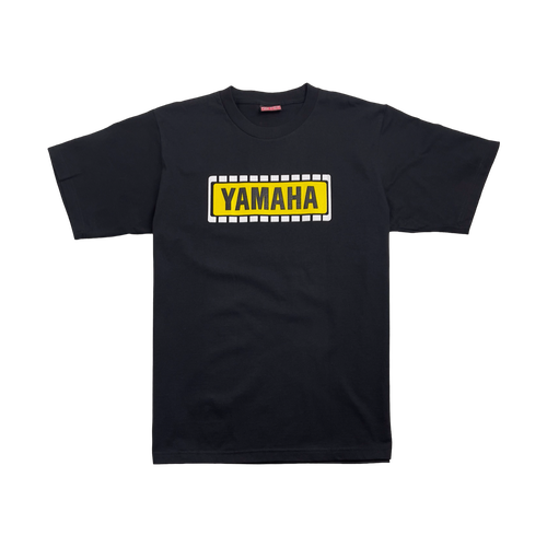 Vintage Yamaha Moto Sport Racing Gold Tee Black | Vintage Clothing Store Canada