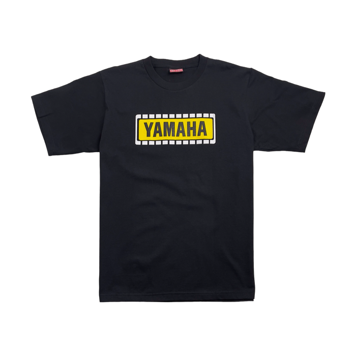 Vintage Yamaha Moto Sport Racing Gold Tee Black | Vitnage Clothing Store Canada