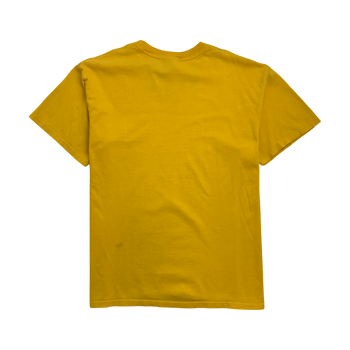 Vintage 90s Nike Big Swoosh Tee Yellow