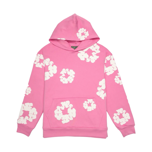 Denim Tears Cotton Wreath Hoodie Pink | Vintage Clothing Store Canada