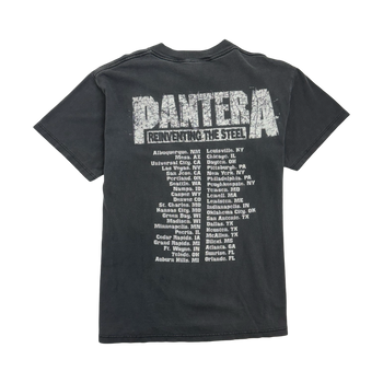 (M) Vintage 2000s Pantera Reinventing The Steel Tour Tee Black