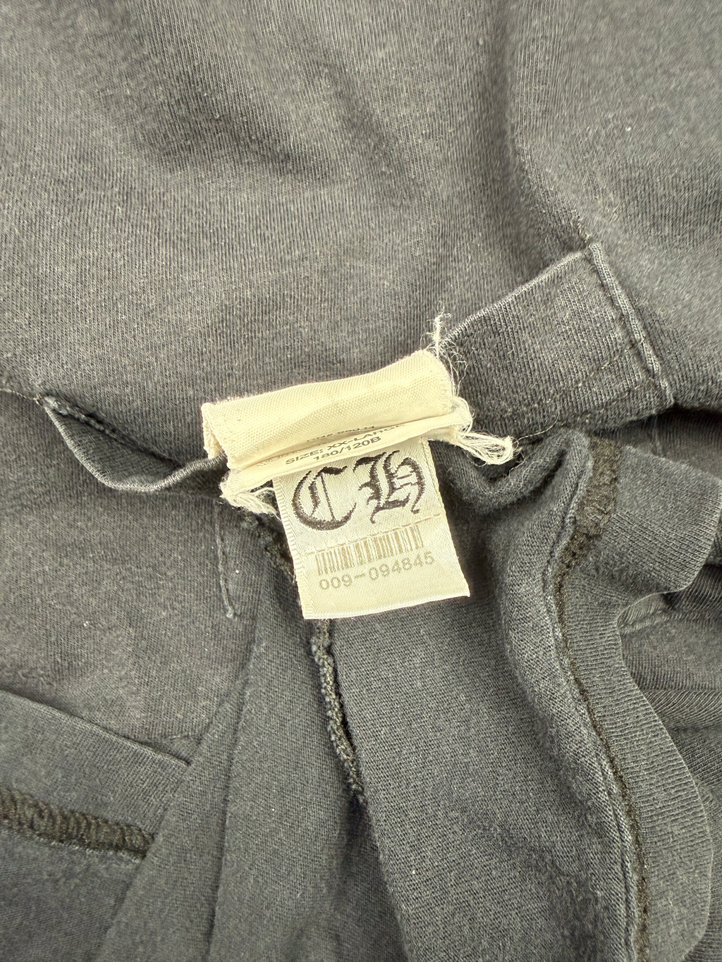 Chrome Hearts T Bar Logo Pocket Tee Black