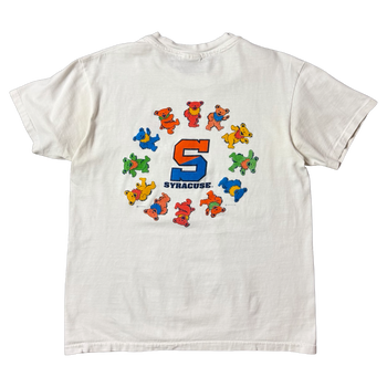 1995 vintage Syracuse x Grateful Dead Tee White