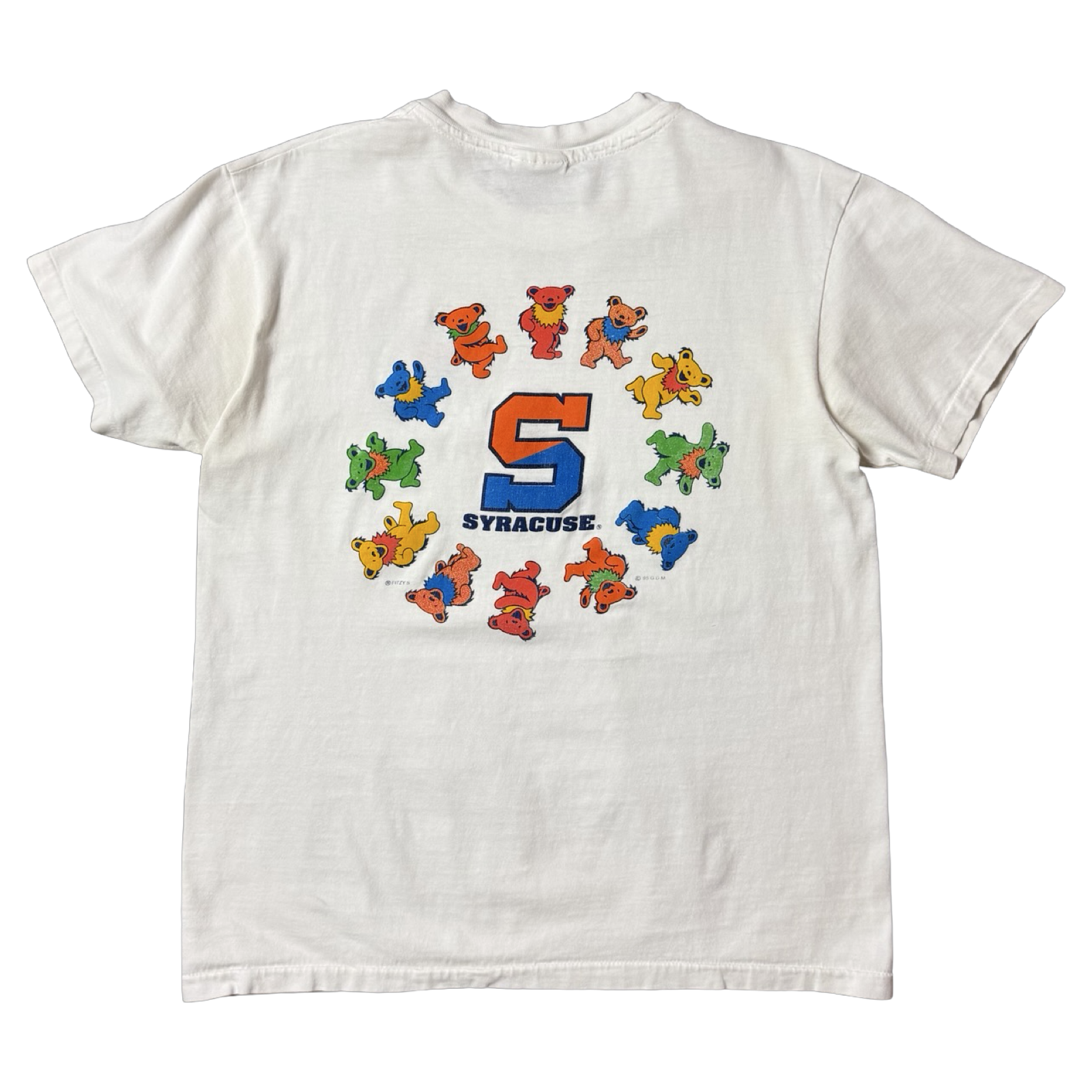 1995 vintage Syracuse x Grateful Dead Tee White