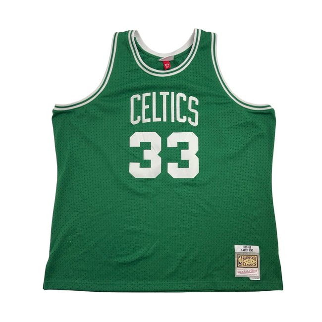 Mitchell & Ness Boston Celtics Larry Bird Jersey Green