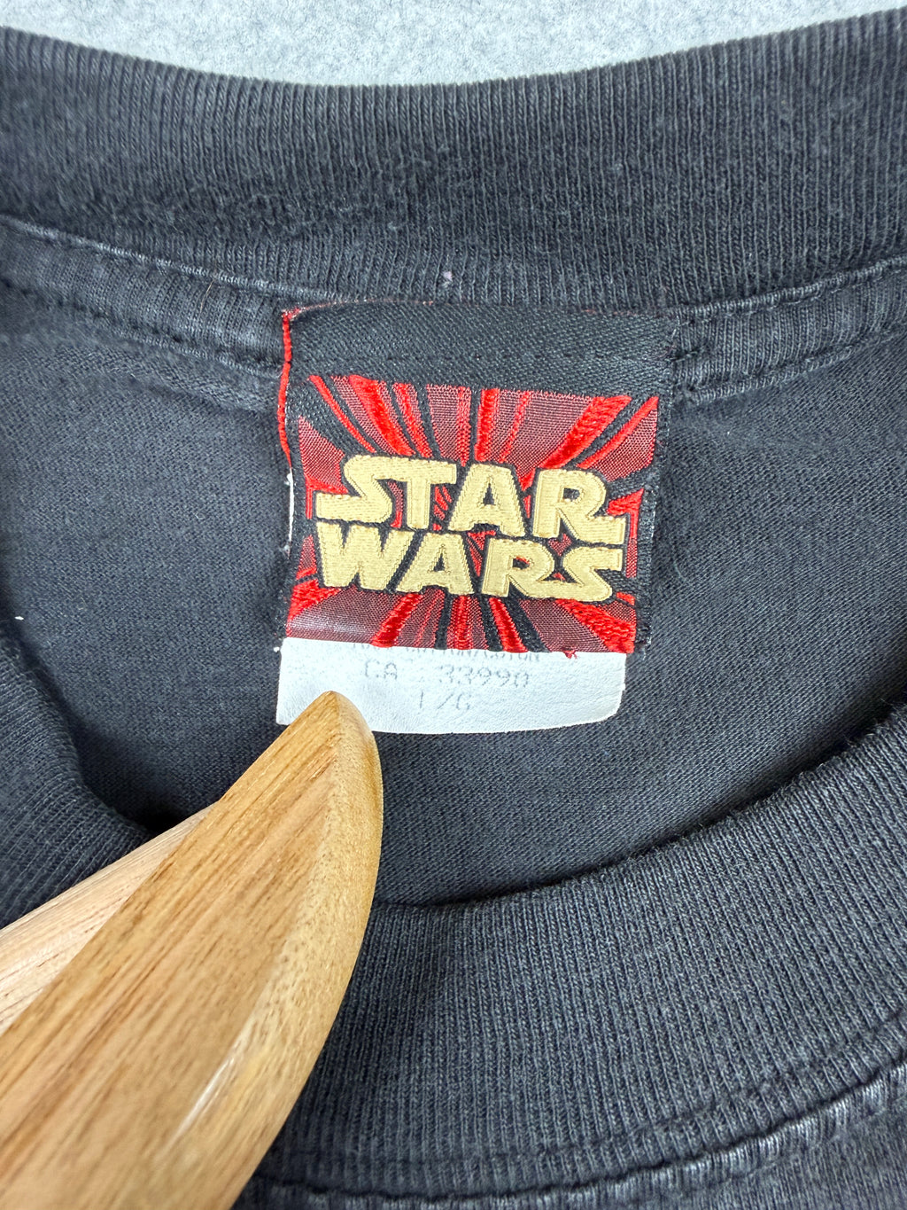 Vintage Star Wars Episode 1 Jedi vs Sith Tee Black