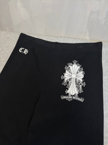 Chrome Hearts Cemetery Cross Sweatpants Black