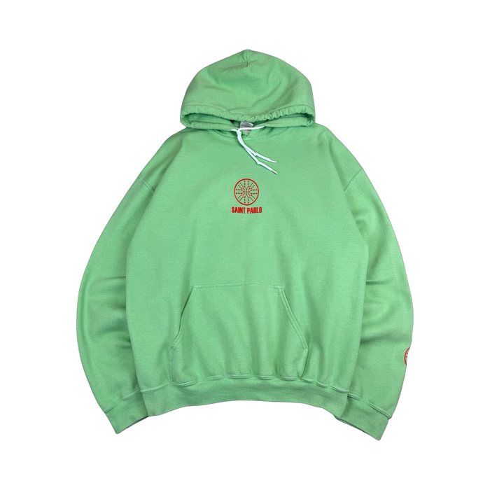 Kanye West Saint Pablo Tour Hoodie Mint (USED) | Vitnage Clothing Store Canada