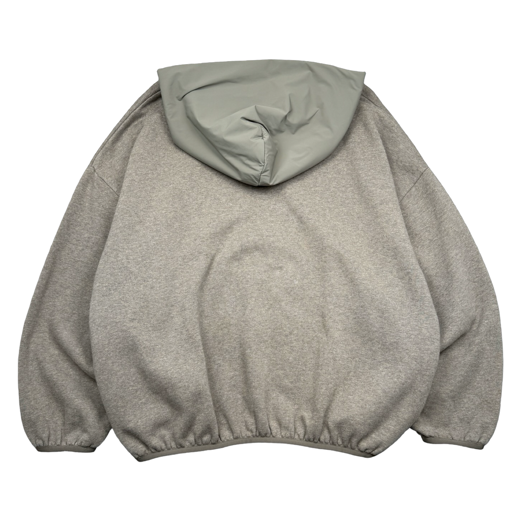 Fear Of God Essentials Nylon Fleece Hoodie Heather Grey/Dust (USED)