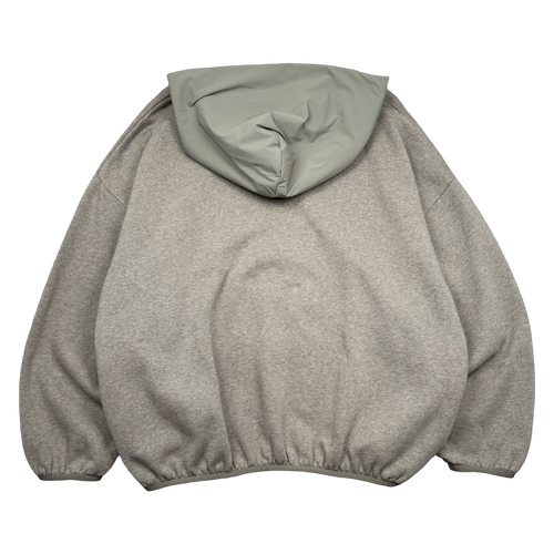 Fear Of God Essentials Nylon Fleece Hoodie Heather Grey/Dust (USED) | Vintage Clothing Store Canada
