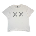 KAWS x Uniqlo Green Skeleton Tee White (USED)