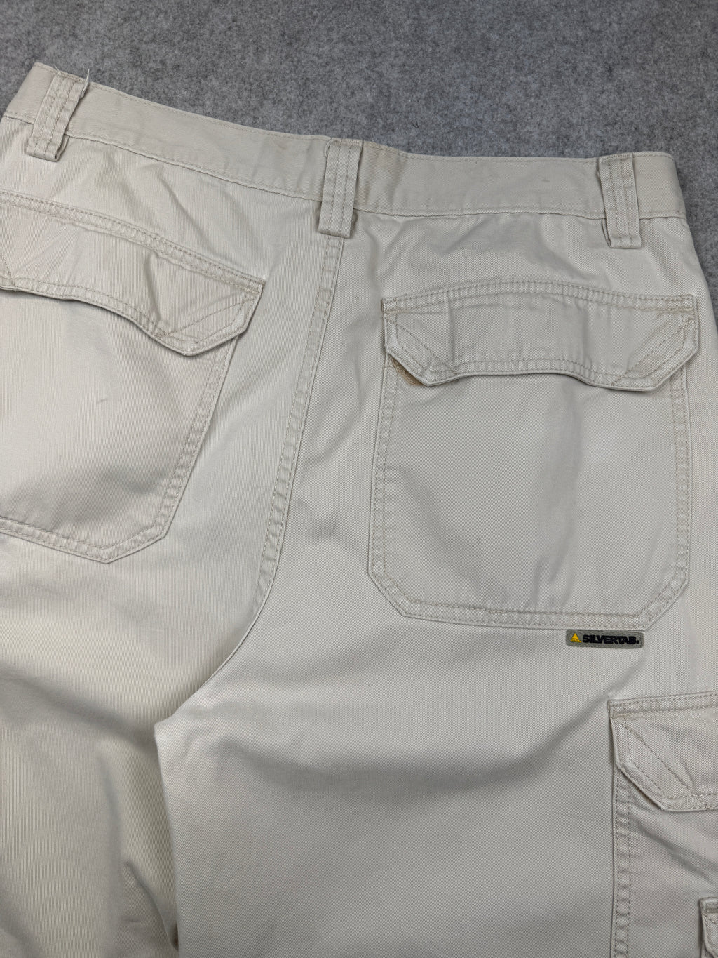 Levi's Silver Tab Multi Cargo Shorts Beige