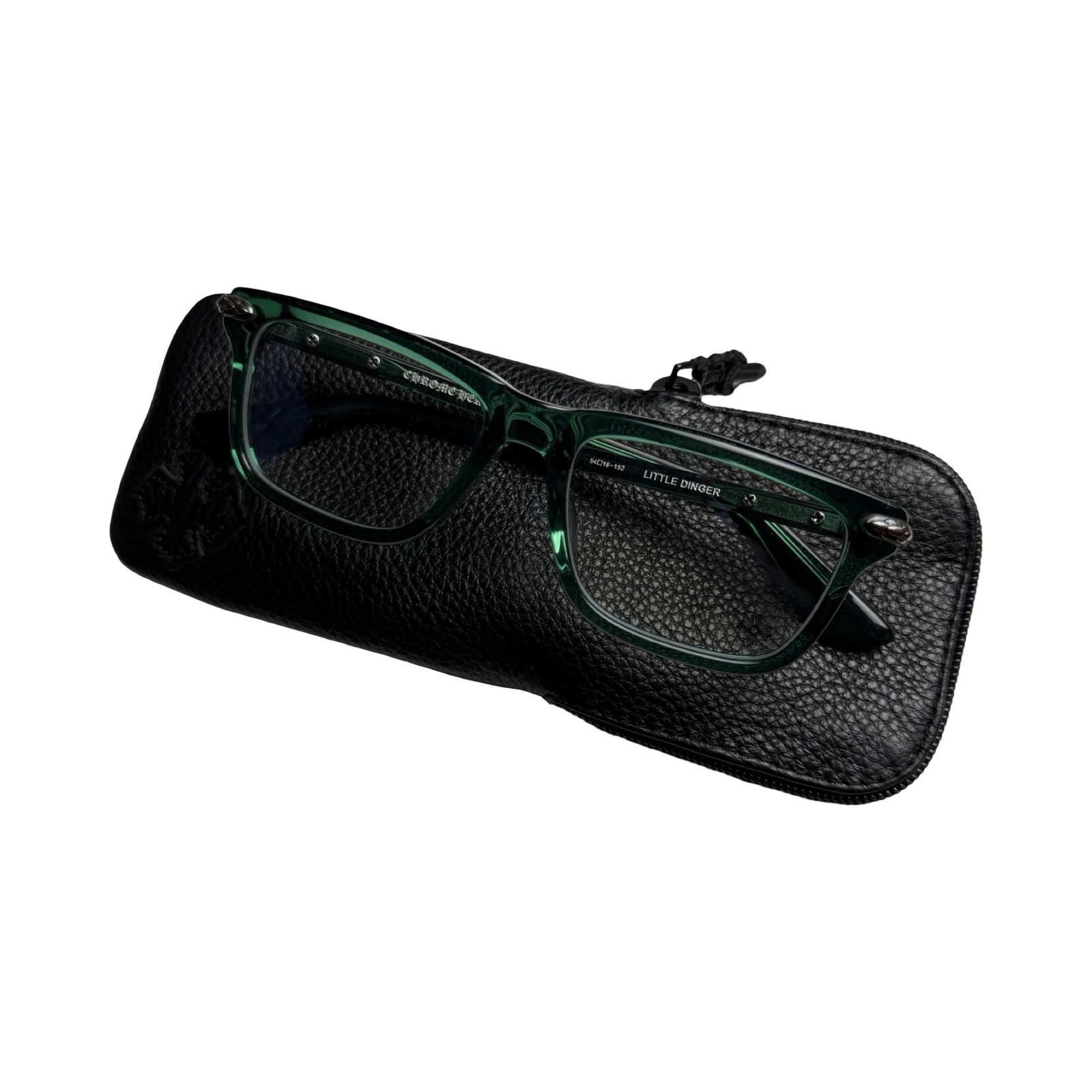 Chrome Hearts Little Dinger Square Eyeglasses