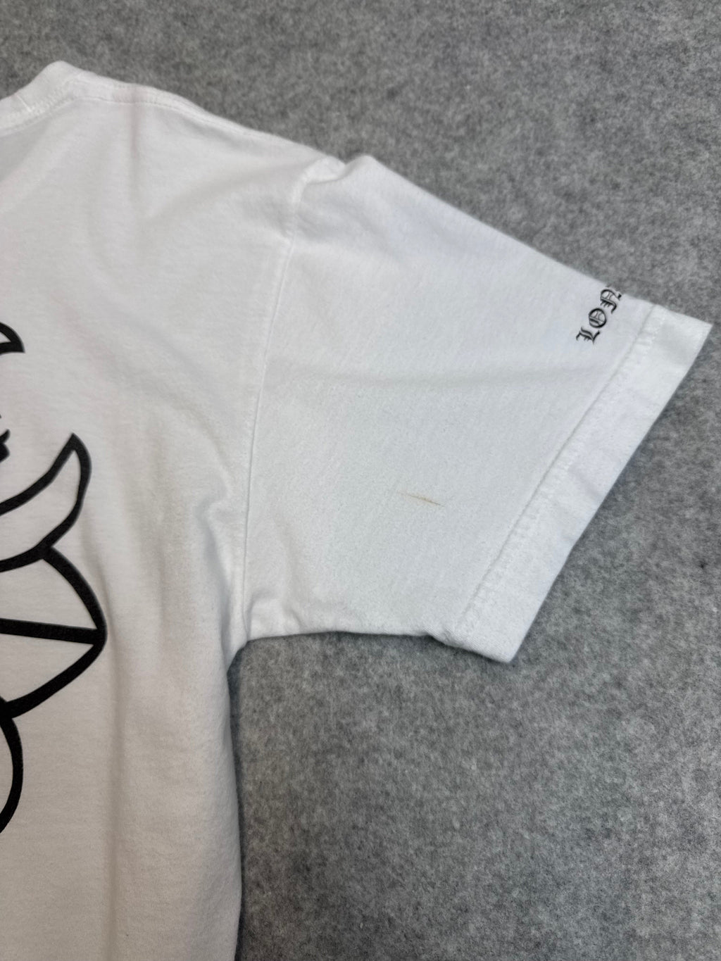Chrome Hearts London Scroll Pocket Tee White