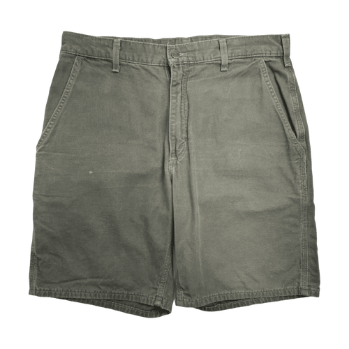 (34) Vintage Carhartt Carpenter Shorts Green | Vintage Clothing Store Canada