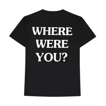 Travis Scott Astroworld Where were you Tee Black