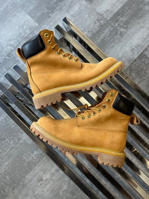 Stussy Wheat Boots (USED, NO BOX) | Vintage Clothing Store Canada