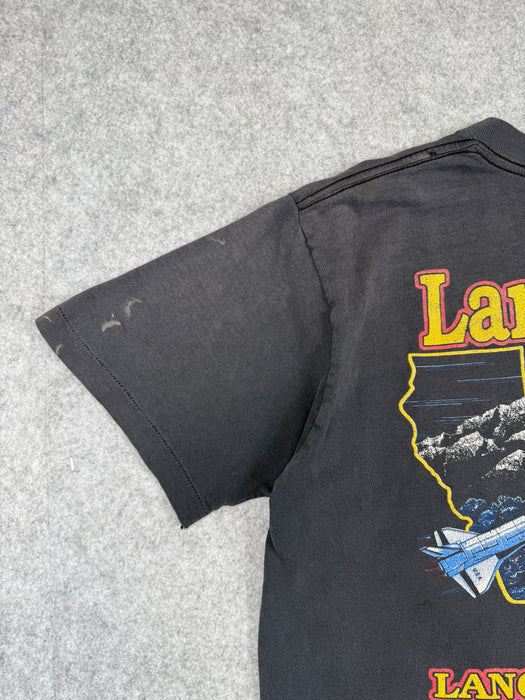 Vintage Harley Davidson Lancaster Spaceship Tee Black | Vitnage Clothing Store Canada