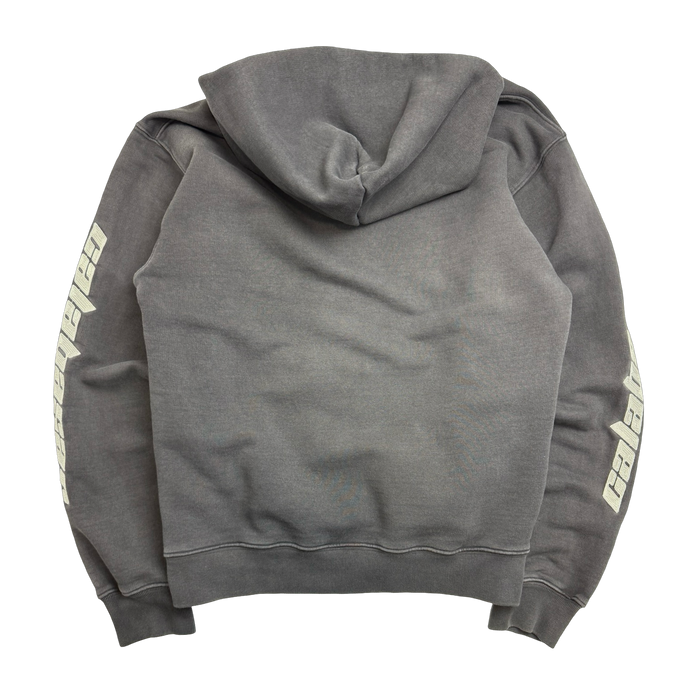 Yeezy Season 5 Calabasas Embroidered Hoodie Dark Grey (USED) | Vitnage Clothing Store Canada