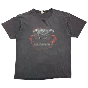 Vintage 2000s Harley Davidson Wisconsin Tee Black