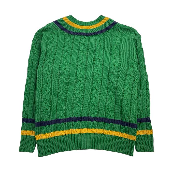 (L) Vintage GAP Textured Knit Sweater Green | Vitnage Clothing Store Canada