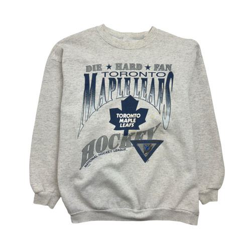 (XL) Vintage Toronto Maple Leafs Sweatshirt Grey | Vintage Clothing Store Canada