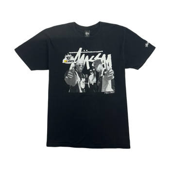 (L) Vintage Stussy x Public Enemy Tee Black