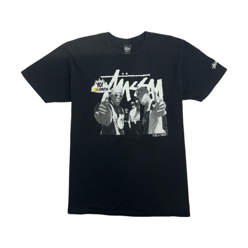 (L) Vintage Stussy x Public Enemy Tee Black | Vintage Clothing Store Canada