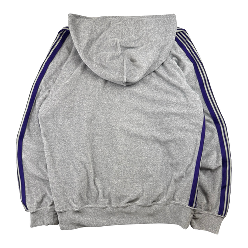 Needles Narrow Track Hoody Velour SS22 Grey