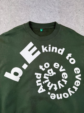 b.EAUTIFUL b.E Kind Swril Crewneck Green (USED)