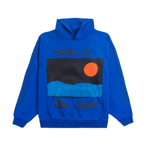 CPFM x Kid Cudi Swim In The Light Hoodie Blue | Vintage Clothing Store Canada