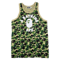 BAPE ABC Tank Top Green (USED)