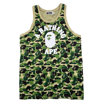 BAPE ABC Tank Top Green (USED)