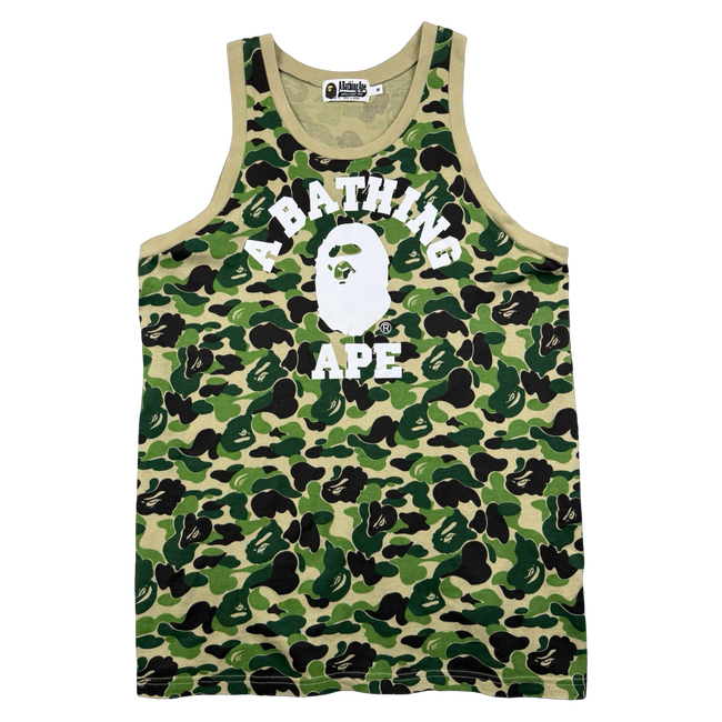 BAPE ABC Tank Top Green (USED)