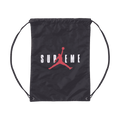 Supreme Jordan Drawstring Bag Black