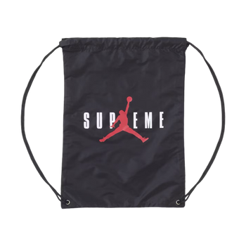 Supreme Jordan Drawstring Bag Black