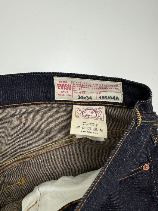 Vintage Evisu Denim Jeans Dark | Vitnage Clothing Store Canada