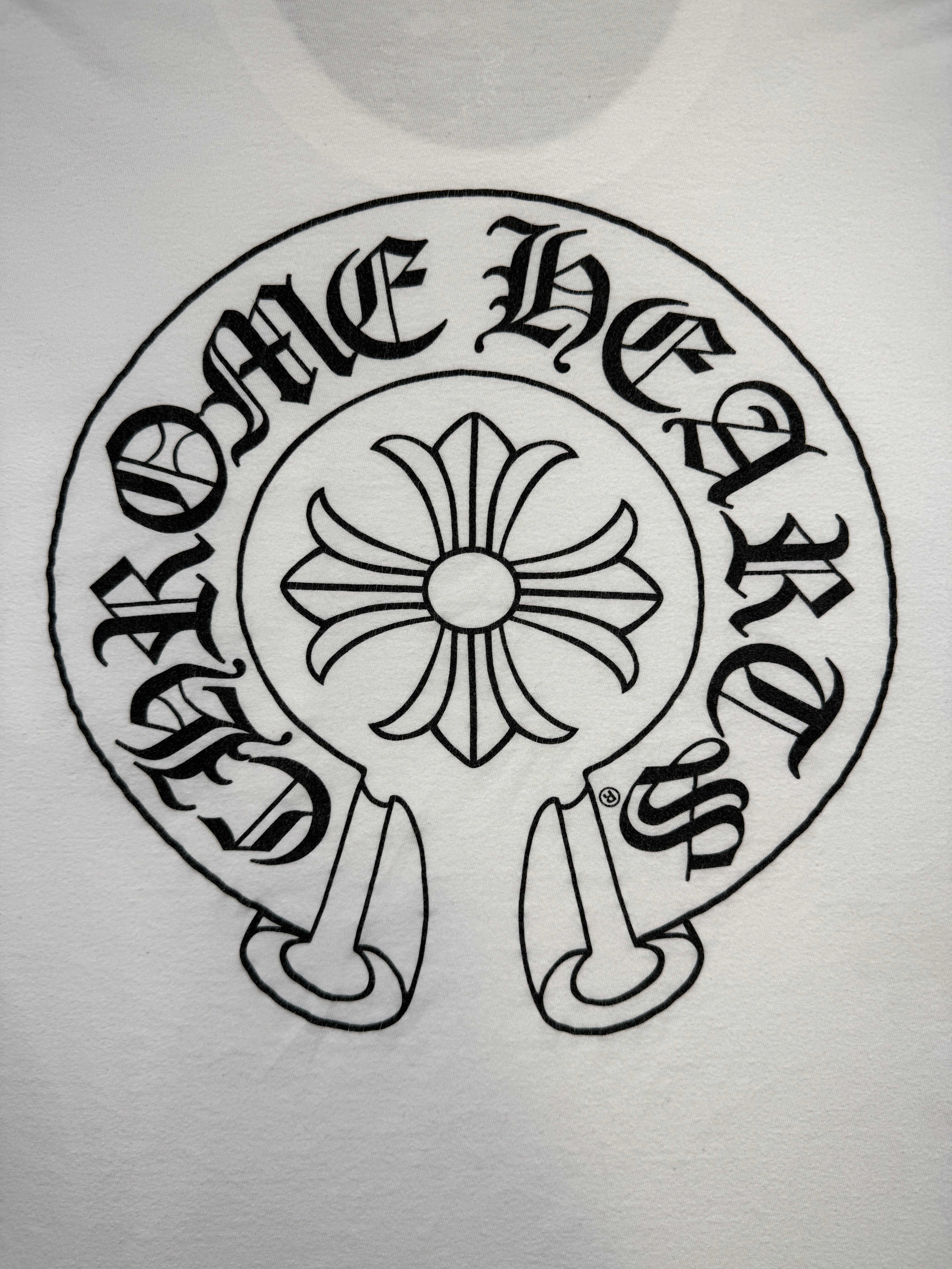 Chrome Hearts Horseshoe Pocket Tee White