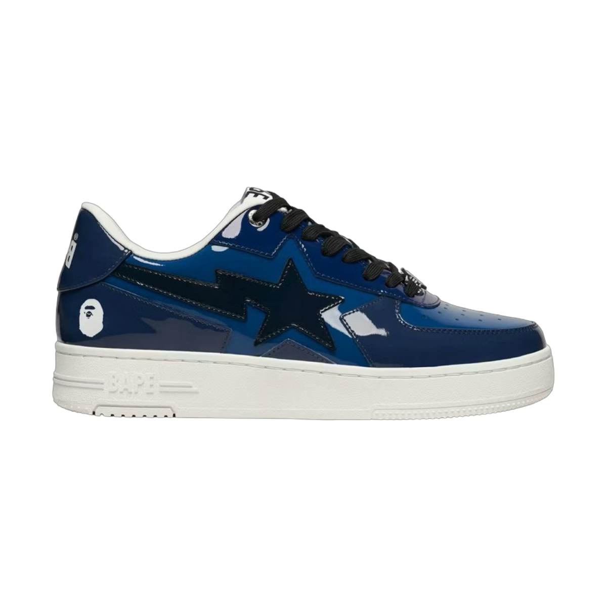 A Bathing Ape Bape Sta Icon M2 Navy (USED)